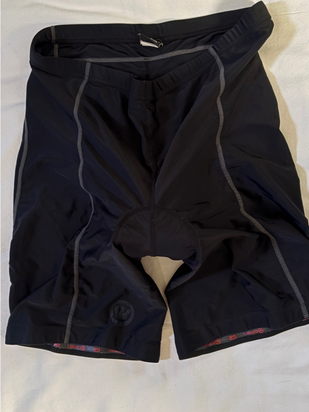 Canari G2 Cycling Shorts XXL Padded Black Compression Bike Shorts